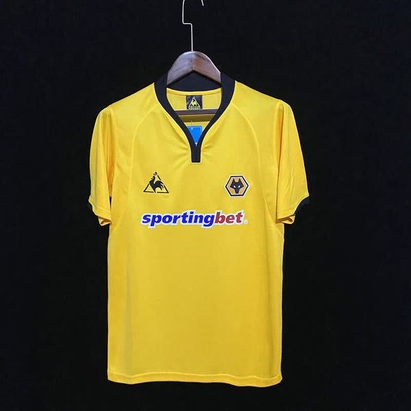 Football Shirt Wolves Home 10-11 Retro front
