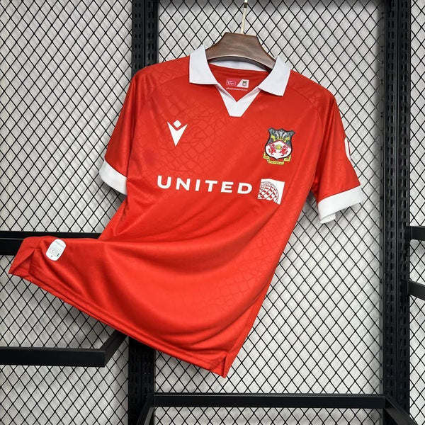 Football Shirt Wrexham Home 24-25 front
