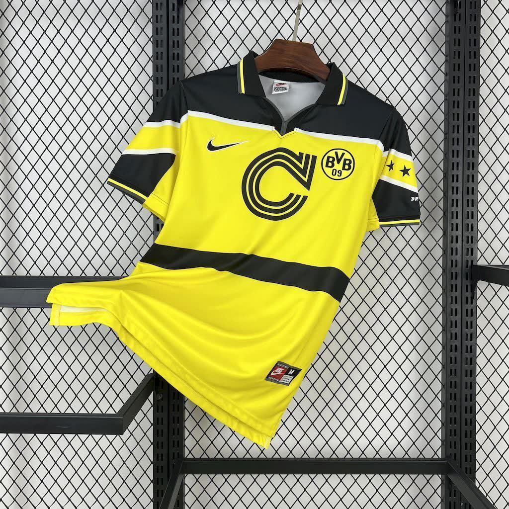 Football Shirt Borussia Dortmund Home 96-97 Retro front