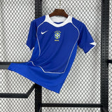 Football Shirt Brazil Away 04-06 Retro front