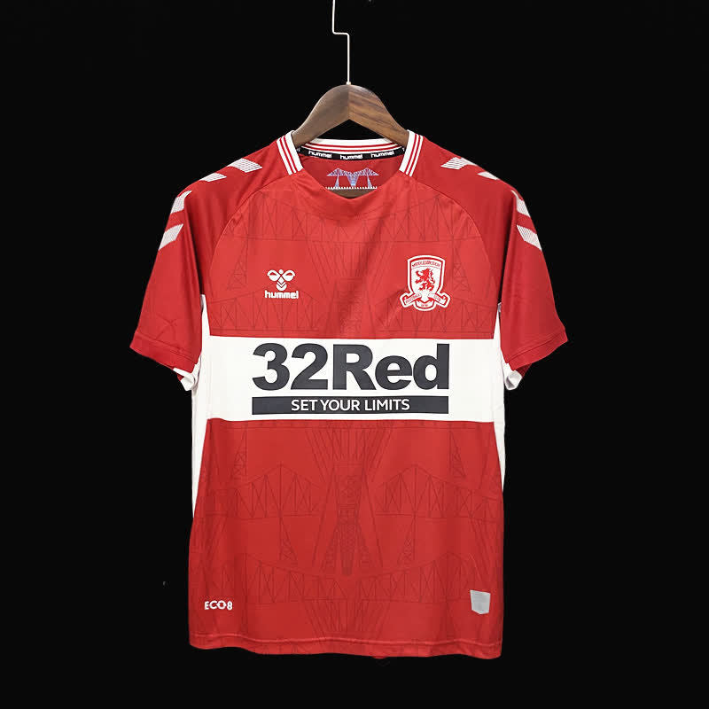Football Shirt Middlesbrough FC Home 21-22 front