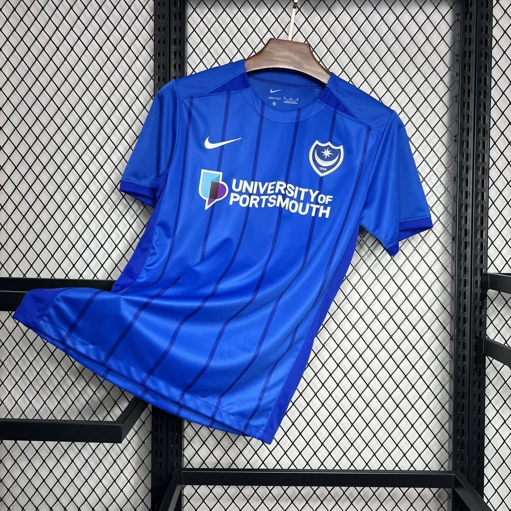 Football Shirt Portsmouth FC Home 25-26 front