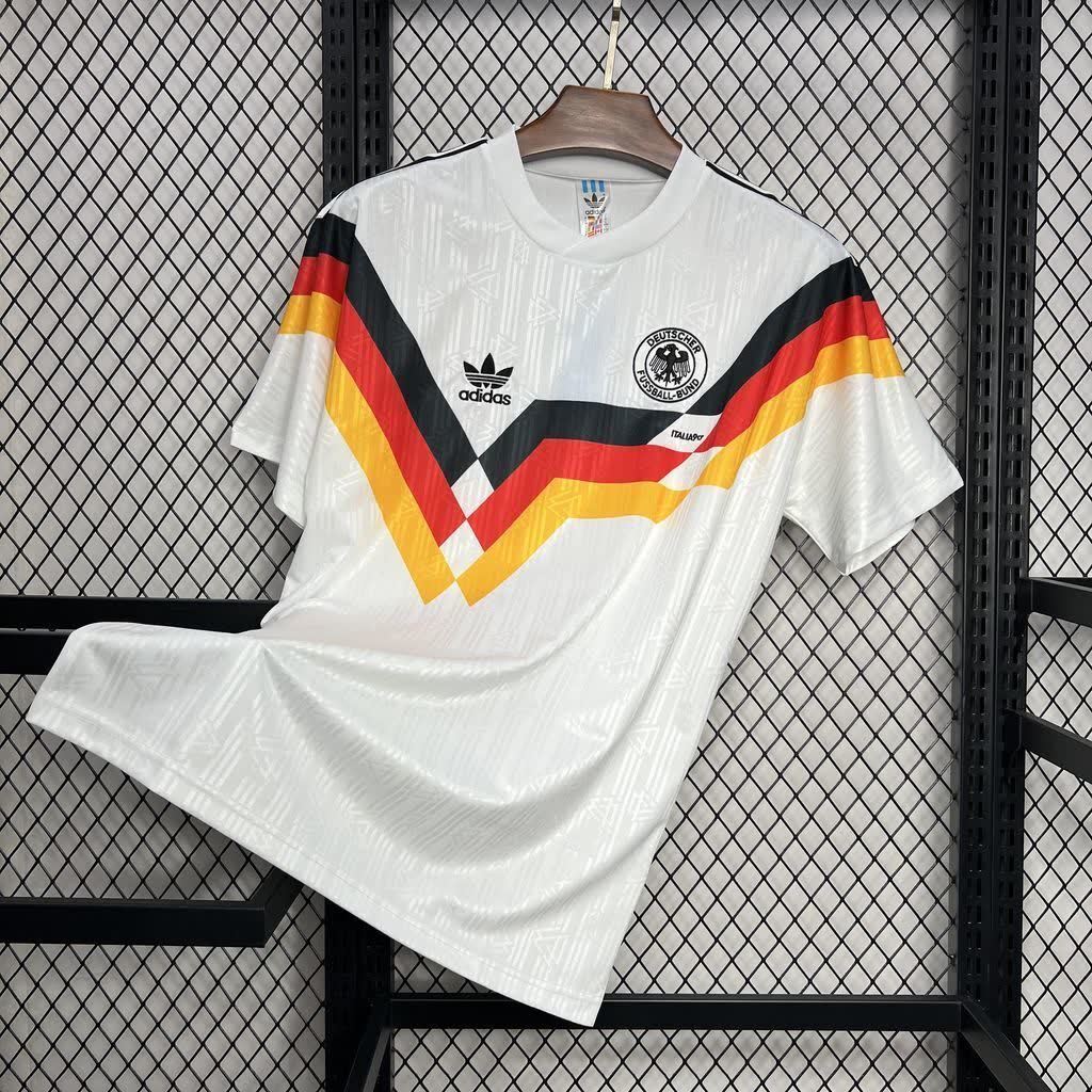Football Shirt Germany Home 1990 Retro front