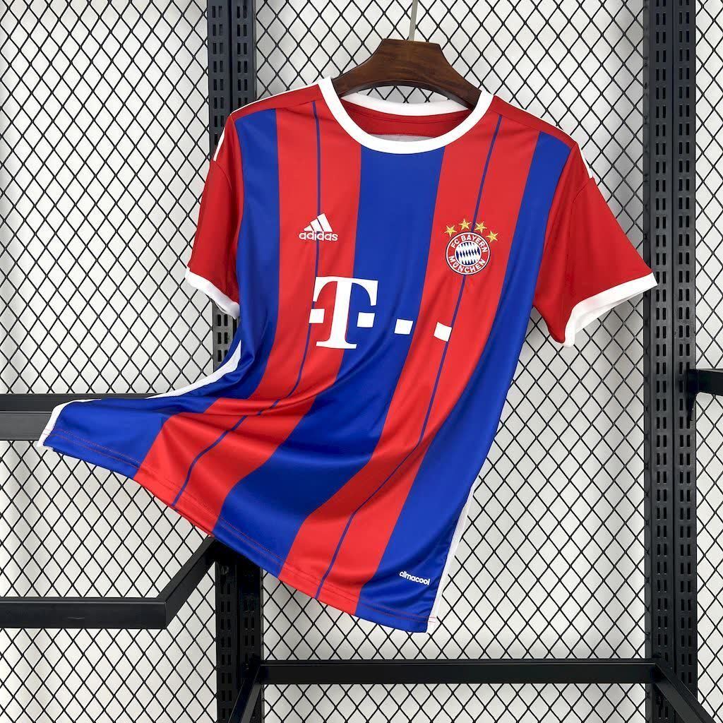 Football Shirt Bayern Munich Home 14-15 Retro front