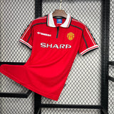 Football Shirt Manchester United Home 98-99 Retro front