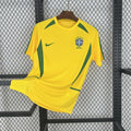 Football Shirt Brazil Home 2002 Retro front