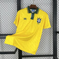 Football Shirt Brazil Home 91-93 Retro front