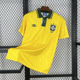 Football Shirt Brazil Home 91-93 Retro front