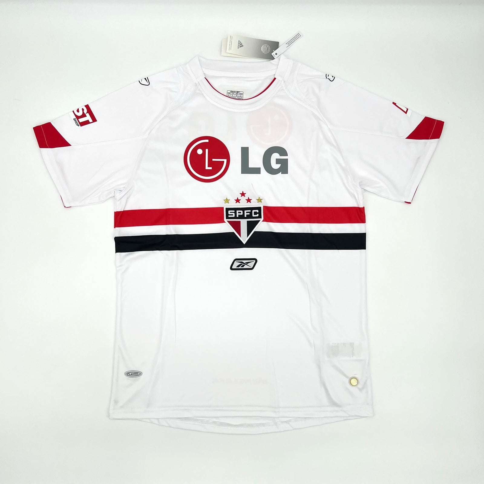 Football Shirt Sao Paulo Home 06-07 Retro front