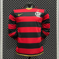 Football Shirt Flamengo Home Long Sleeve 08-09 Retro front