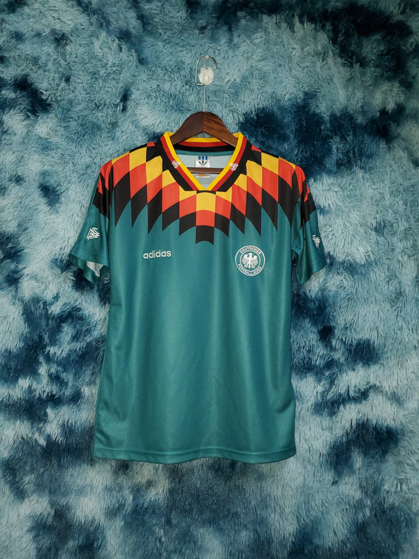 Football Shirt Germany Away 94-95 Retro front