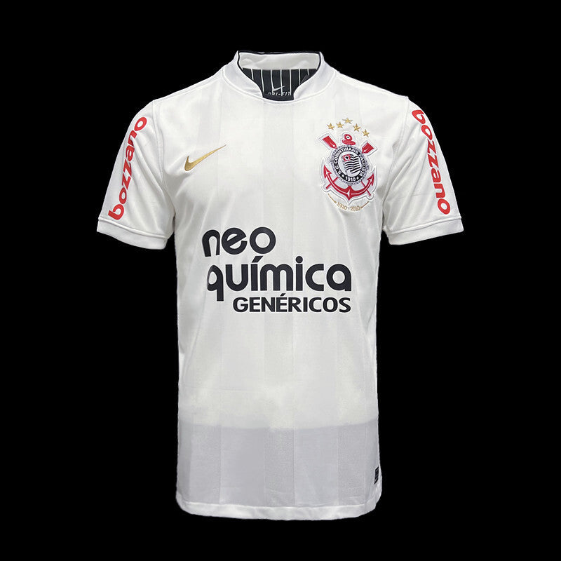 Football Shirt Corinthians Home 10-11 front