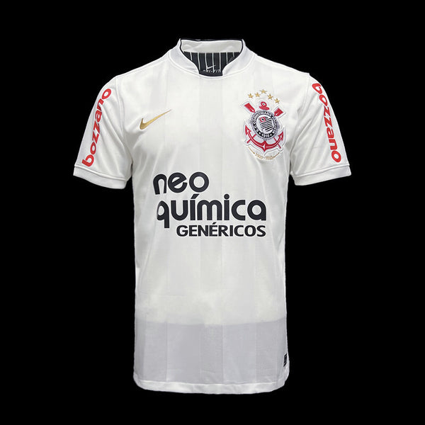Football Shirt Corinthians Home 10-11 front