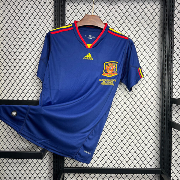 Football Shirt Spain Away 10-11 Retro front