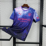 Football Shirt Manchester City Purple Concept 25-26 front