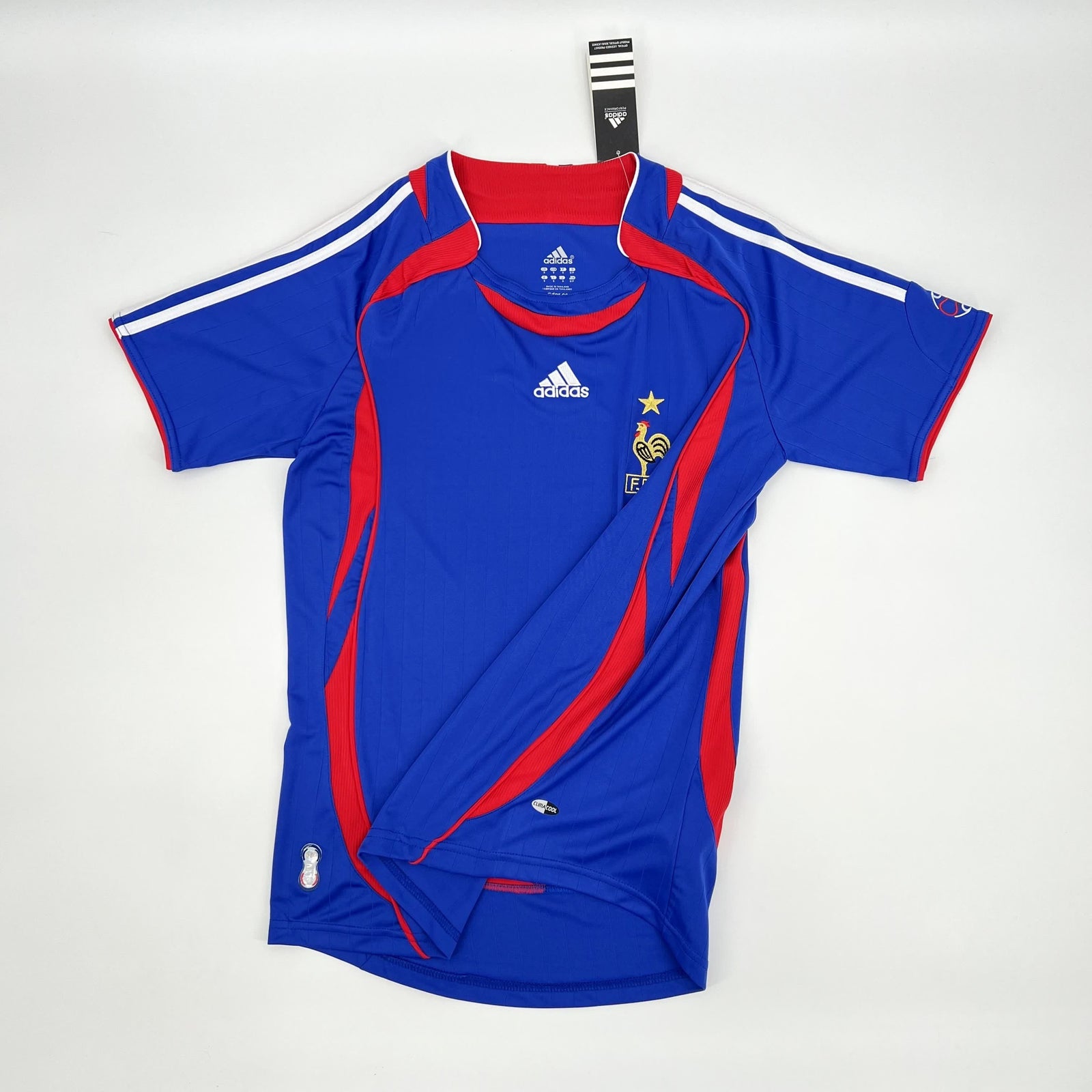 Football Shirt France Home 2006 Retro front