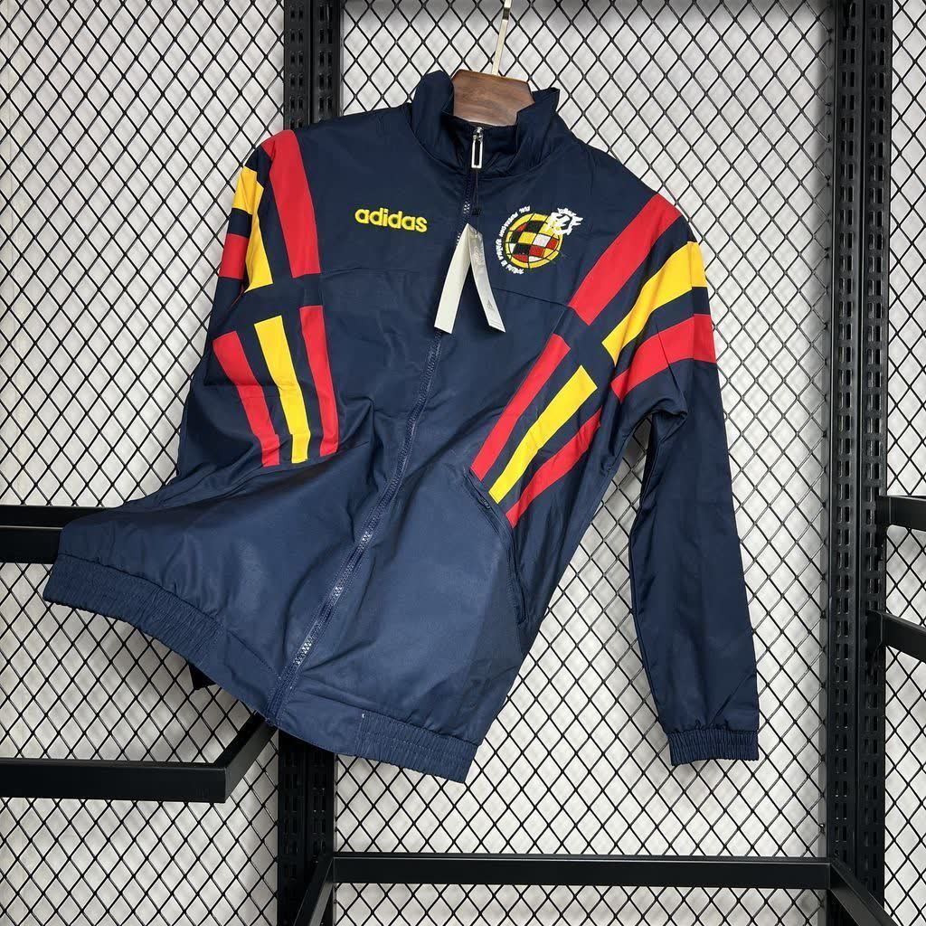 Football Shirt Spain Woven Windbreaker 96-97 front