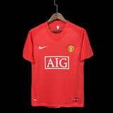 Football Shirt Manchester United Home 07-08 Retro front