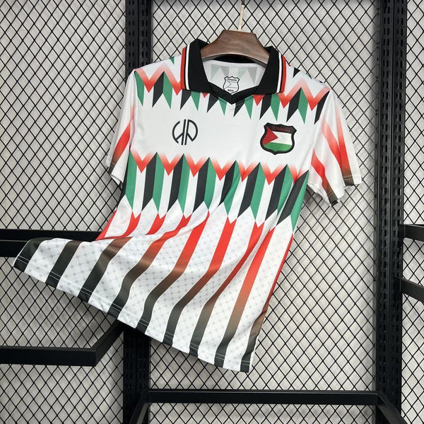Football Shirt CD Palestino Hypepeace 25-26 White Retro front