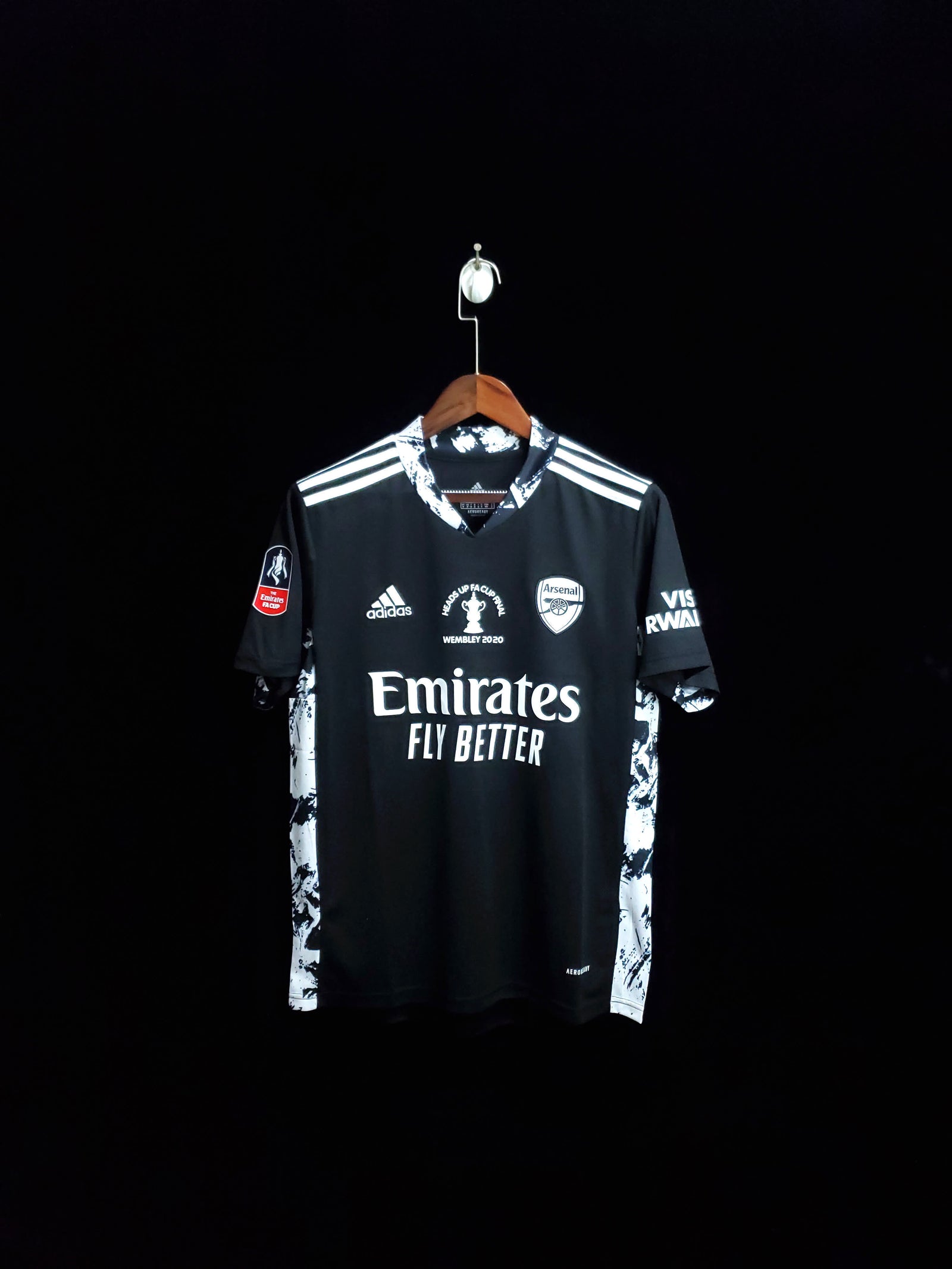 Football Shirt Arsenal Goalkeeper FA Cup Champion 20-21 front