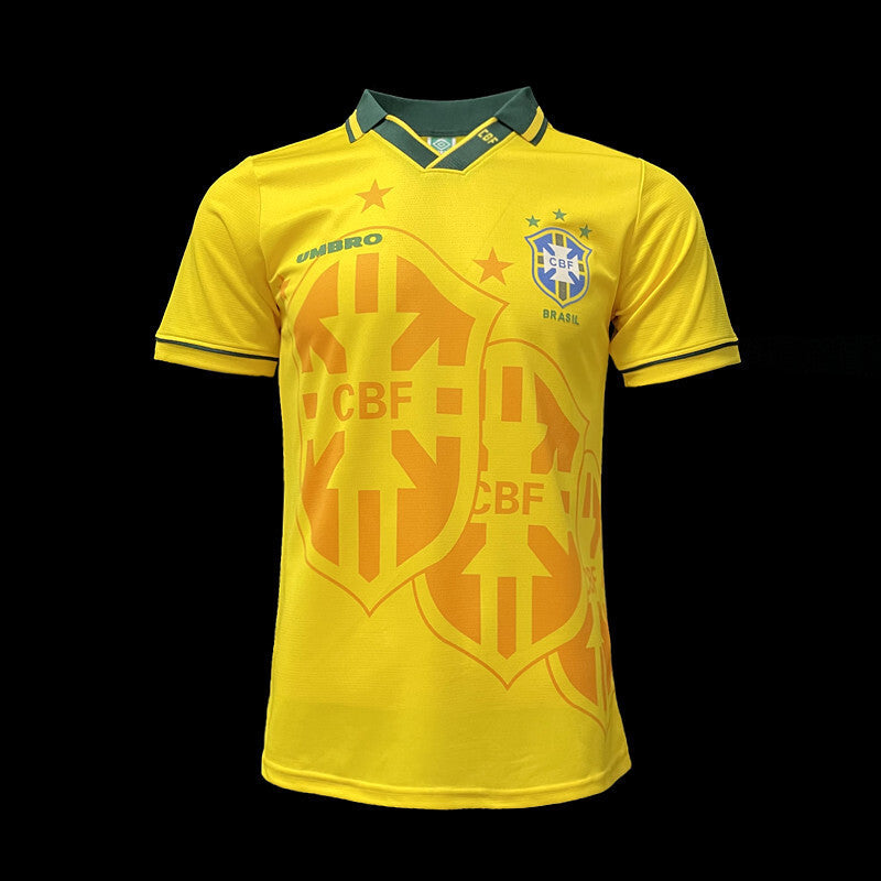 Football Shirt Brazil Home 94-95 Retro front