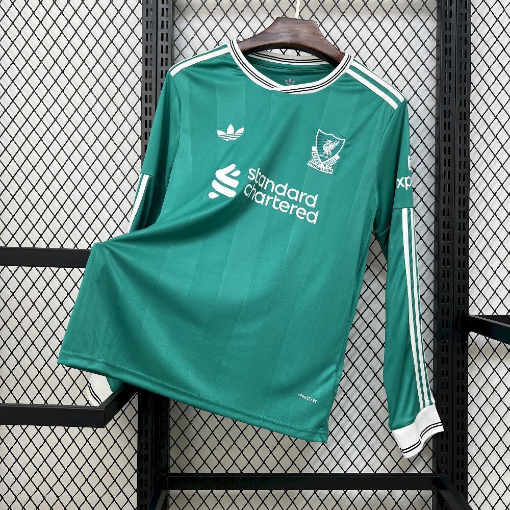 Football Shirt Liverpool Third 25-26 Long Sleeve front