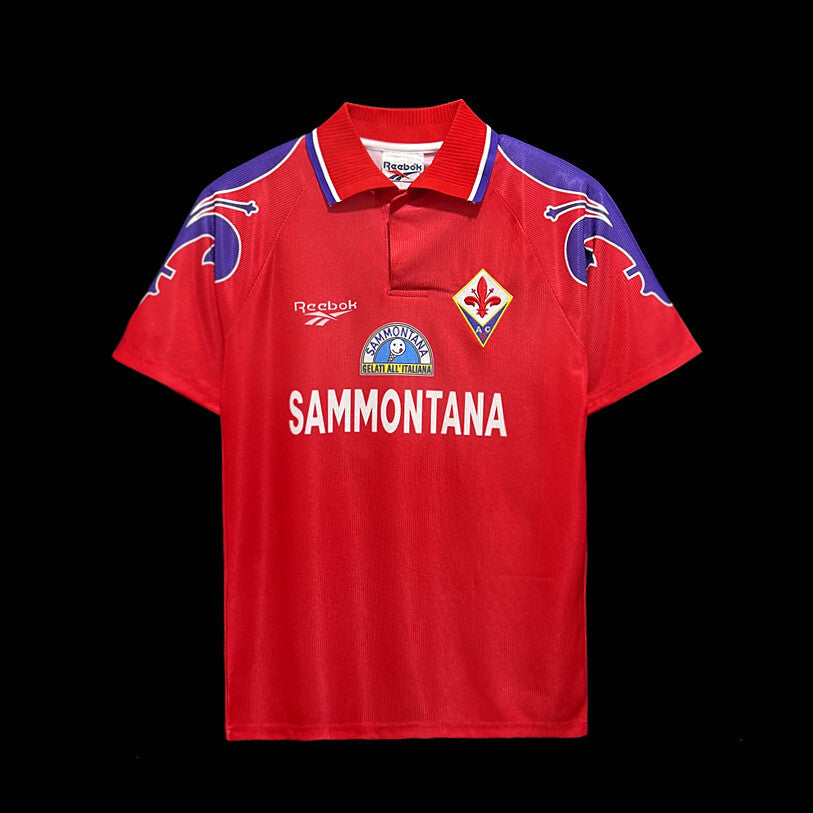 Football Shirt Fiorentina Away 95-96 Retro front