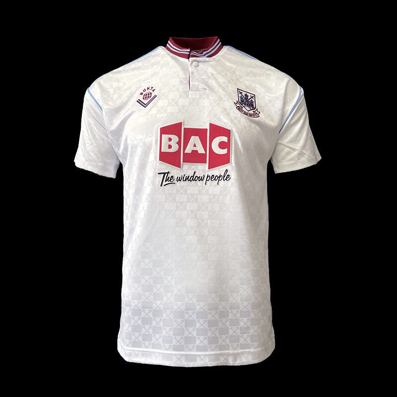 Football Shirt West Ham Away 89-90 front