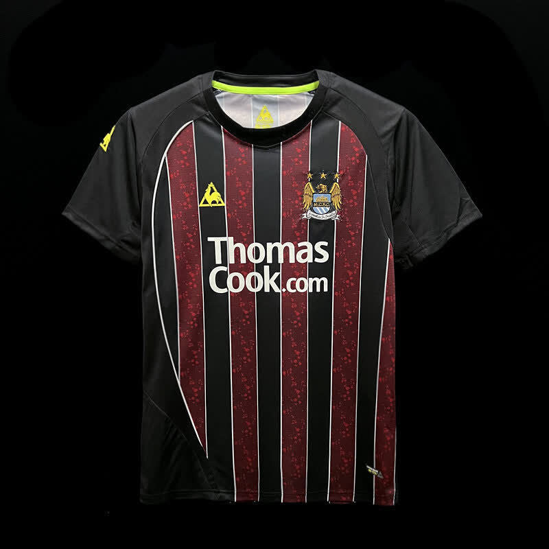 Football Shirt Manchester City Away 08-09 Retro front