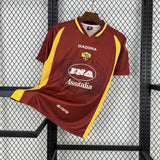 Football Shirt AS Roma Home 97-98 Retro front