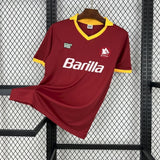 Football Shirt AS Roma Home 89-90 Retro front