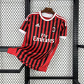 Football Shirt AC Milan Home 11-12 Retro front