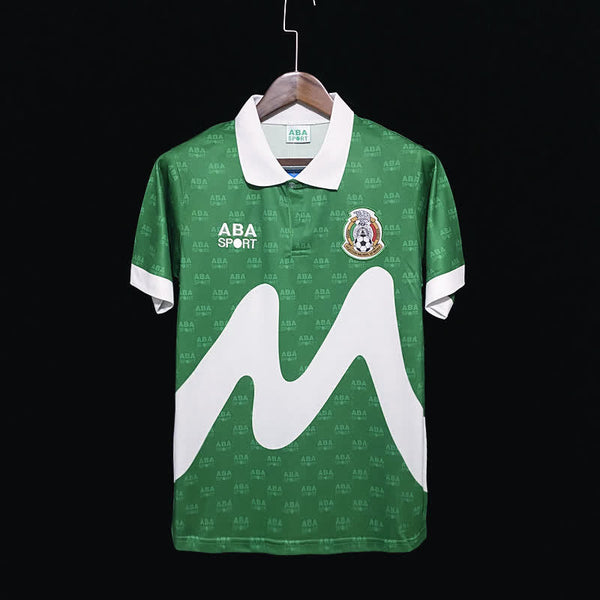 Football Shirt Mexico Home 95-96 Retro front