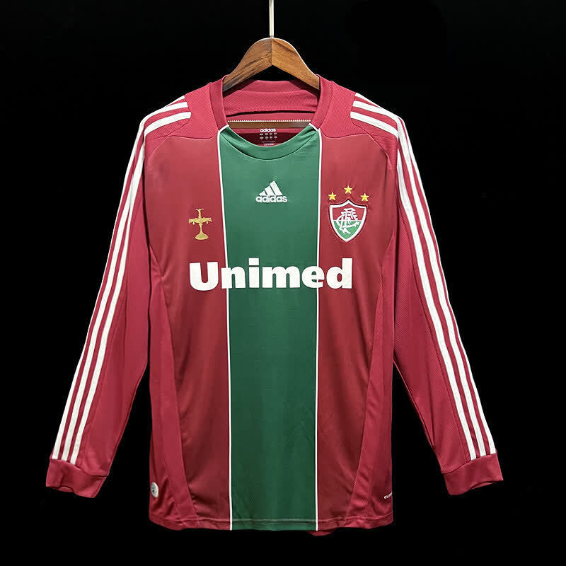 Football Shirt Fluminense Away 09-10 Long Sleeve front