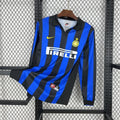 Football Shirt Inter Milan Home 98-99 Long Sleeves front