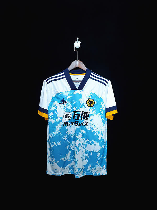 Football Shirt Wolverhampton Wanderers Away 20-21 front