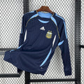 Football Shirt Argentina Away Long Sleeves 06-07 Retro front