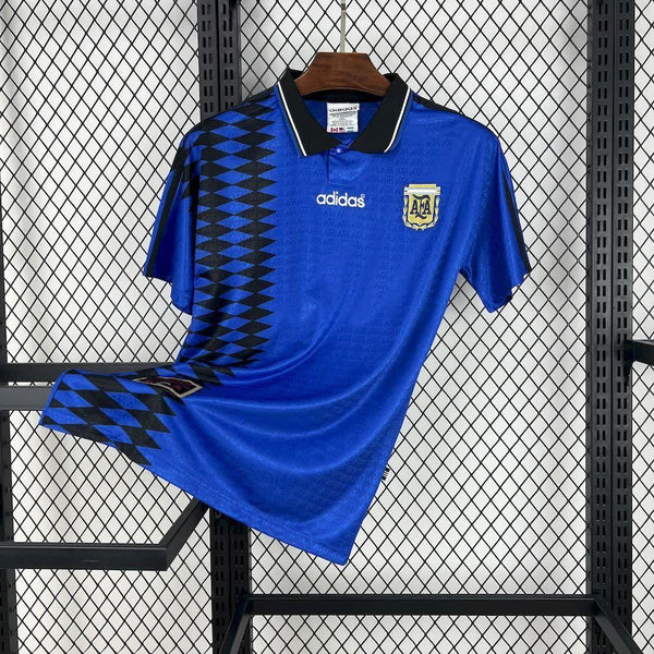 Football Shirt Argentina Away 1994 World Cup Retro front