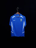 Football Shirt Brazil Away 2002 Retro front