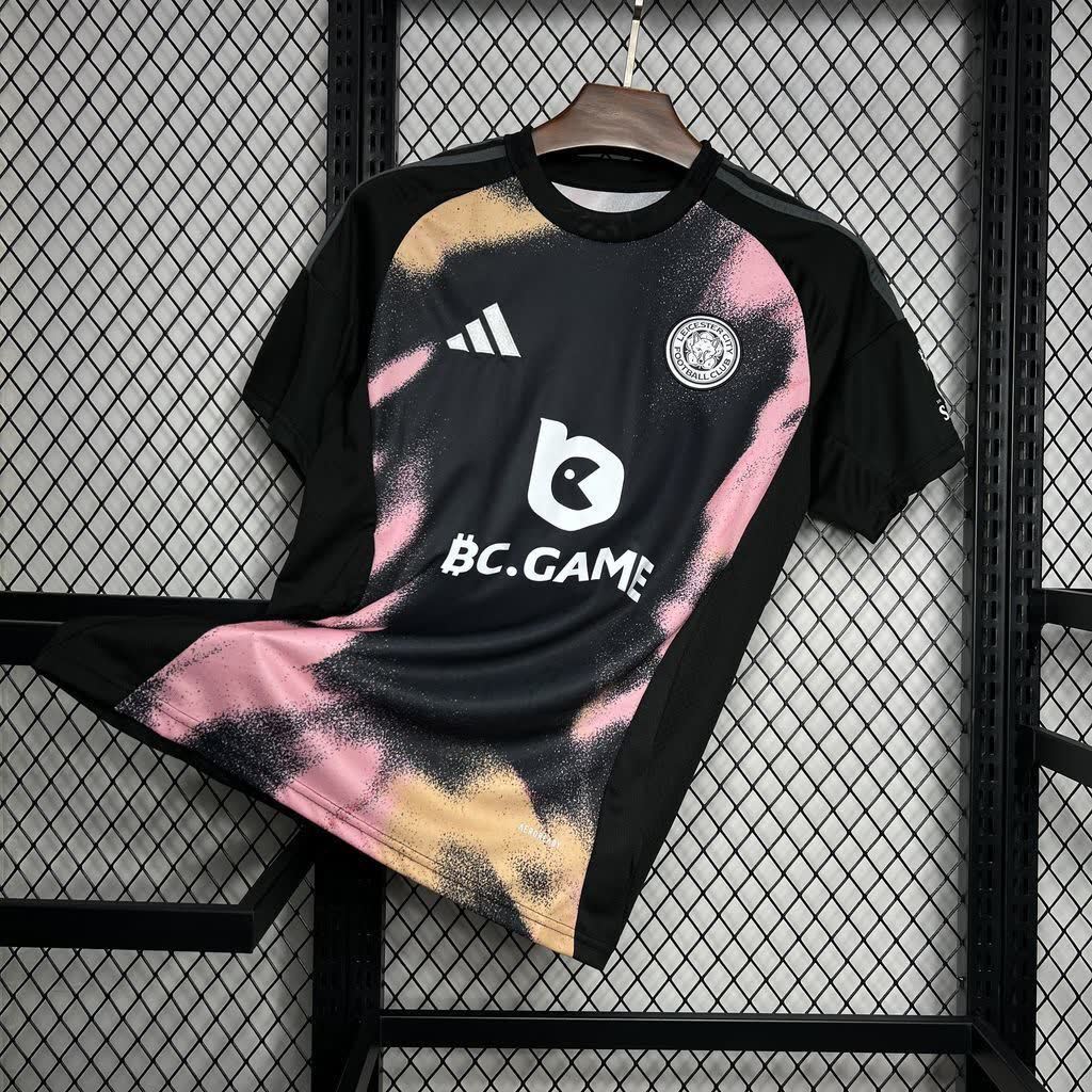 Football Shirt Leicester City Away 24-25 front