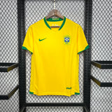 Football Shirt Brazil Home 06-07 Retro front