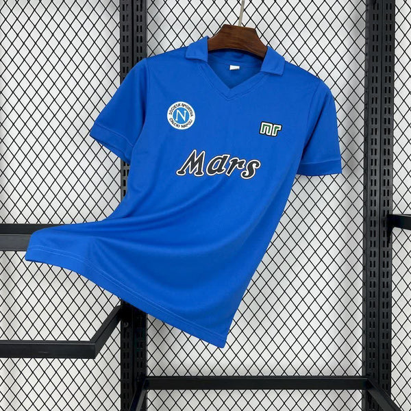 Football Shirt Napoli Home 89-90 Retro front