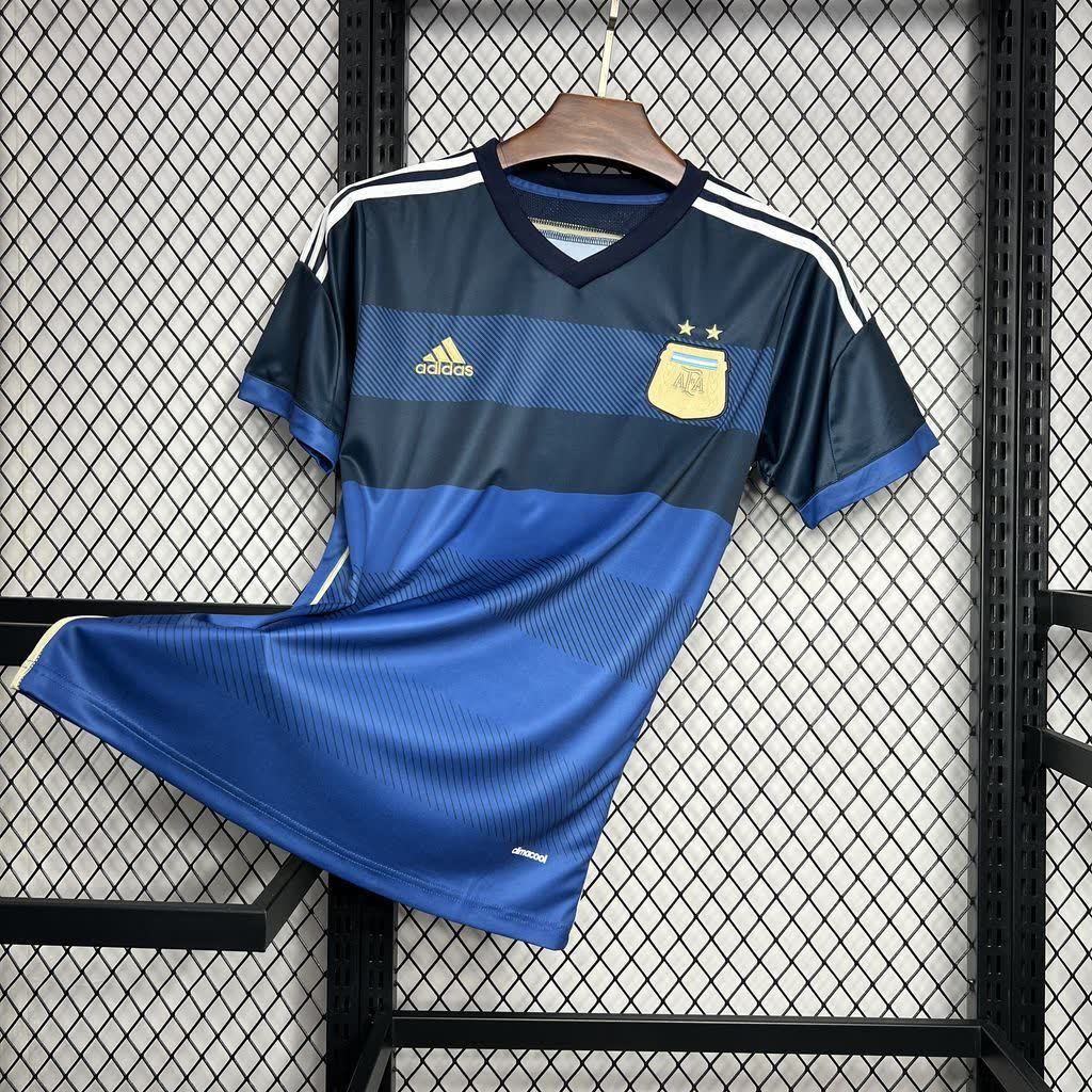 Football Shirt Argentina Away 2014 Retro front