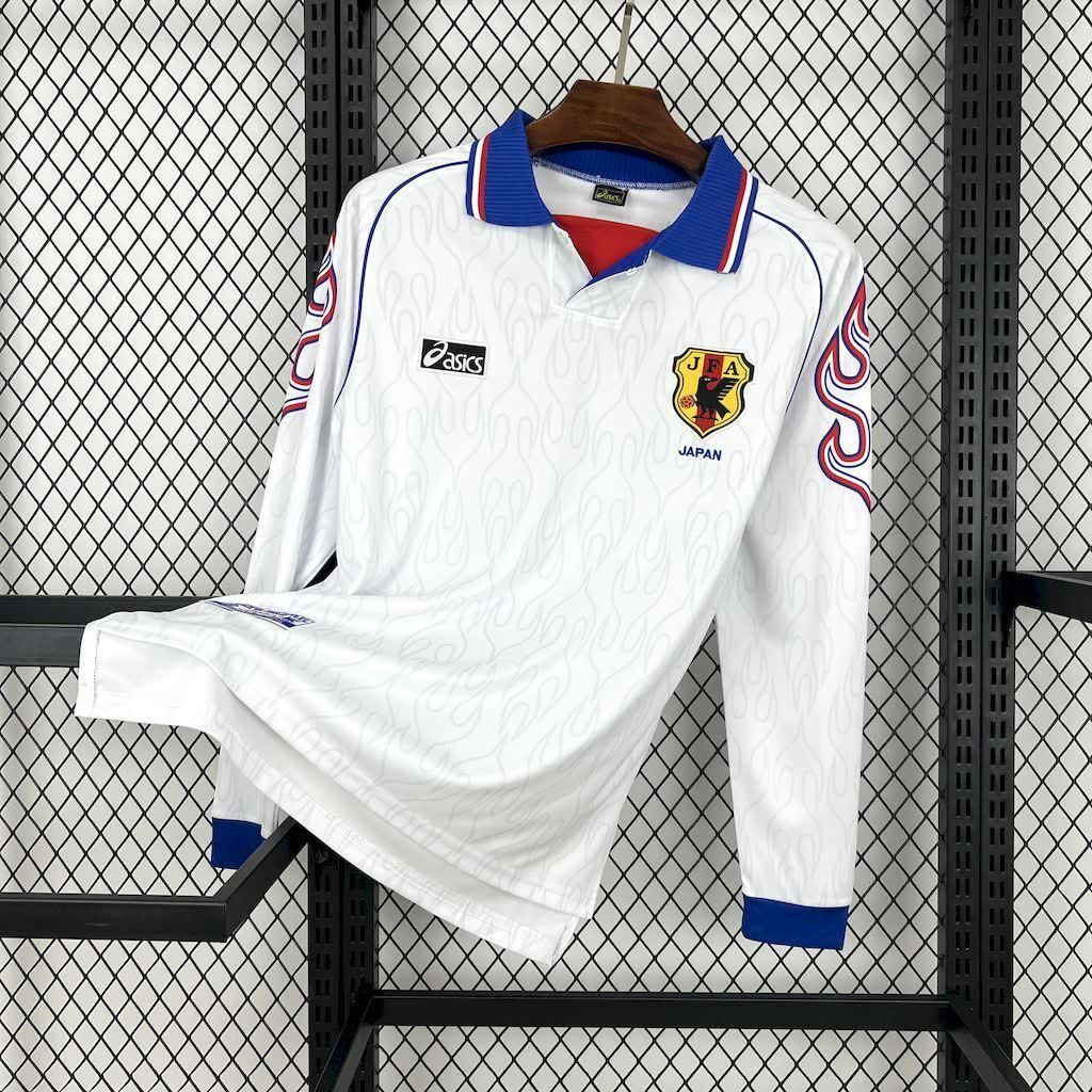 Football Shirt Japan Away 98-99 Long Sleeves Retro front