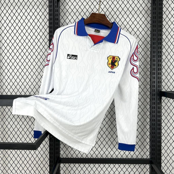 Football Shirt Japan Away 98-99 Long Sleeves Retro front