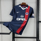 Football Shirt Paris Saint-Germain Home 01-02 Retro front