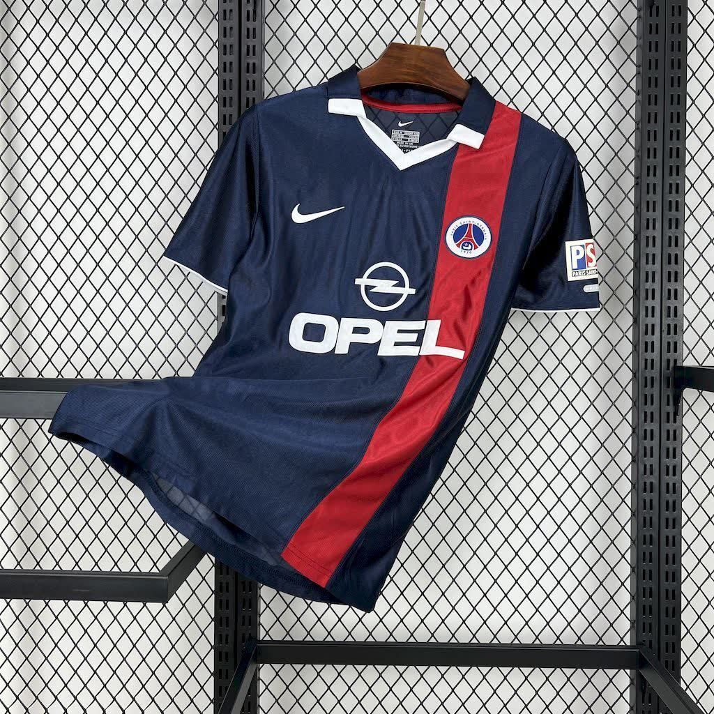 Football Shirt Paris Saint-Germain Home 01-02 Retro front