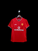Football Shirt Manchester United Home 00-01 Retro front