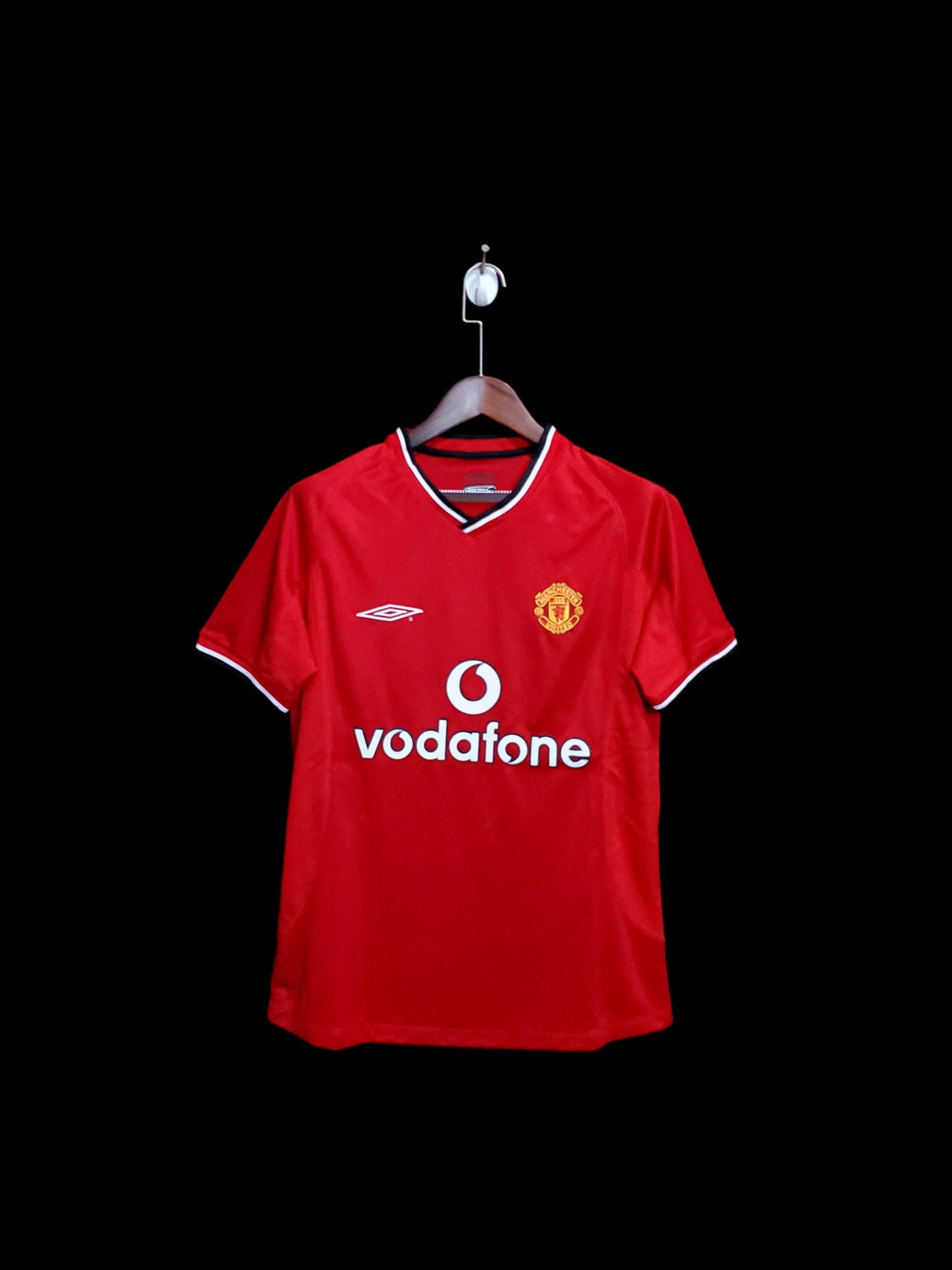 Football Shirt Manchester United Home 00-01 Retro front