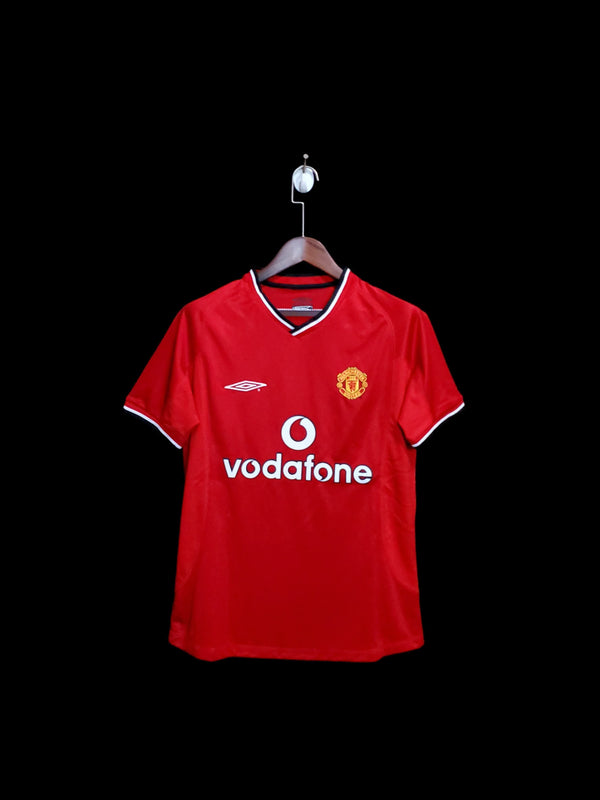 Football Shirt Manchester United Home 00-01 Retro front